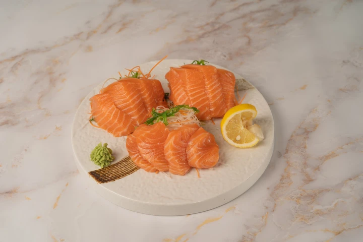 Lachs sashimi mittel small - Fotografie Curtis